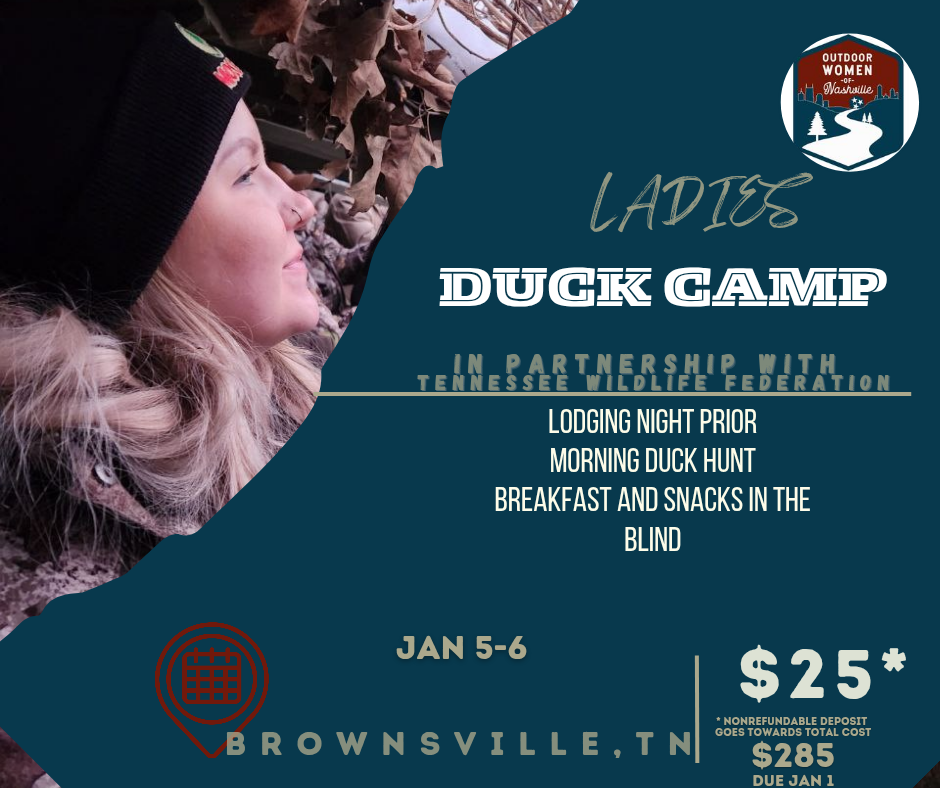 Brownsville Ladies Duck Camp deposit