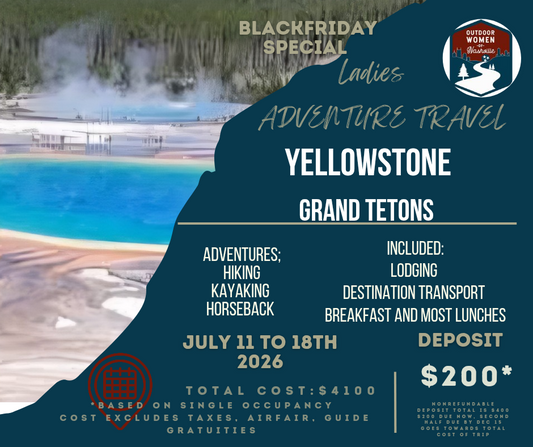 Black Friday Yellowstone 1st deposit