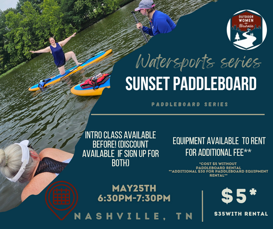 Double feature discount. Sunset paddle equipment rental